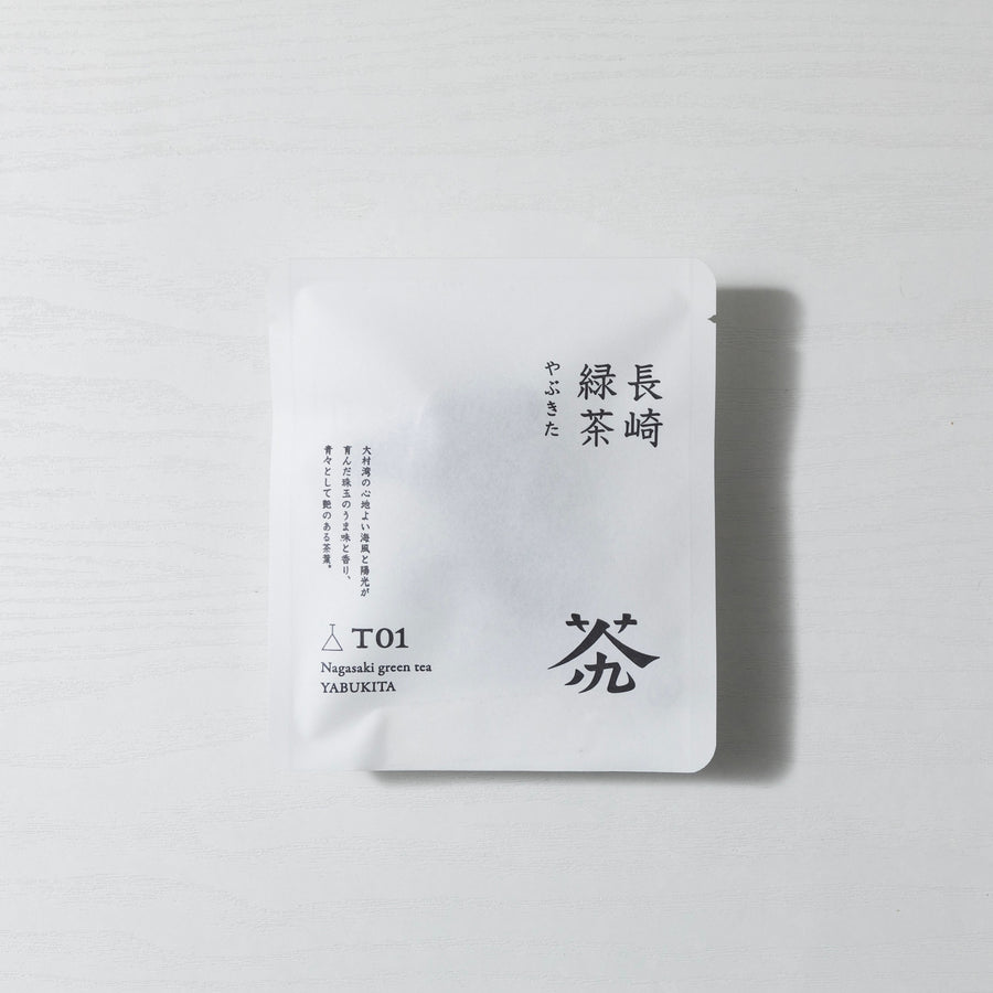 T01 長崎緑茶-やぶきた-紐つきティーパック